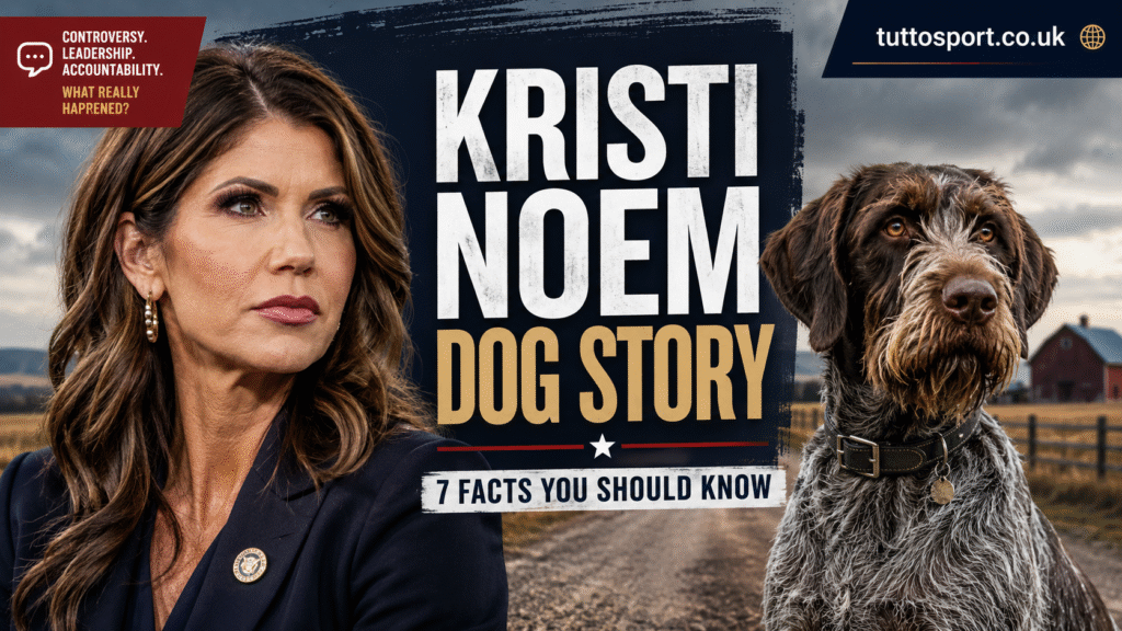 Kristi Noem Dog Story