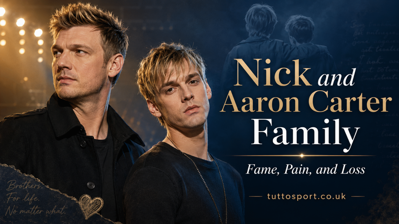 Nick and Aaron Carter Family