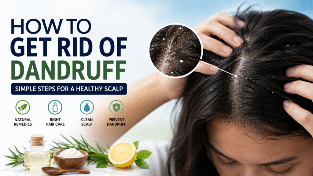 How to Get Rid of Dandruff