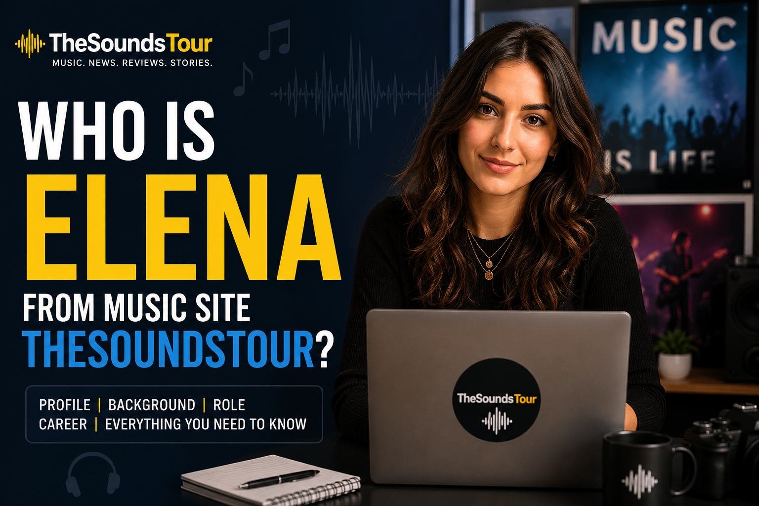 Elena From Music Site TheSounds