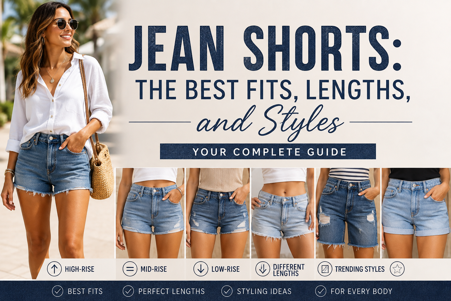 jean shorts